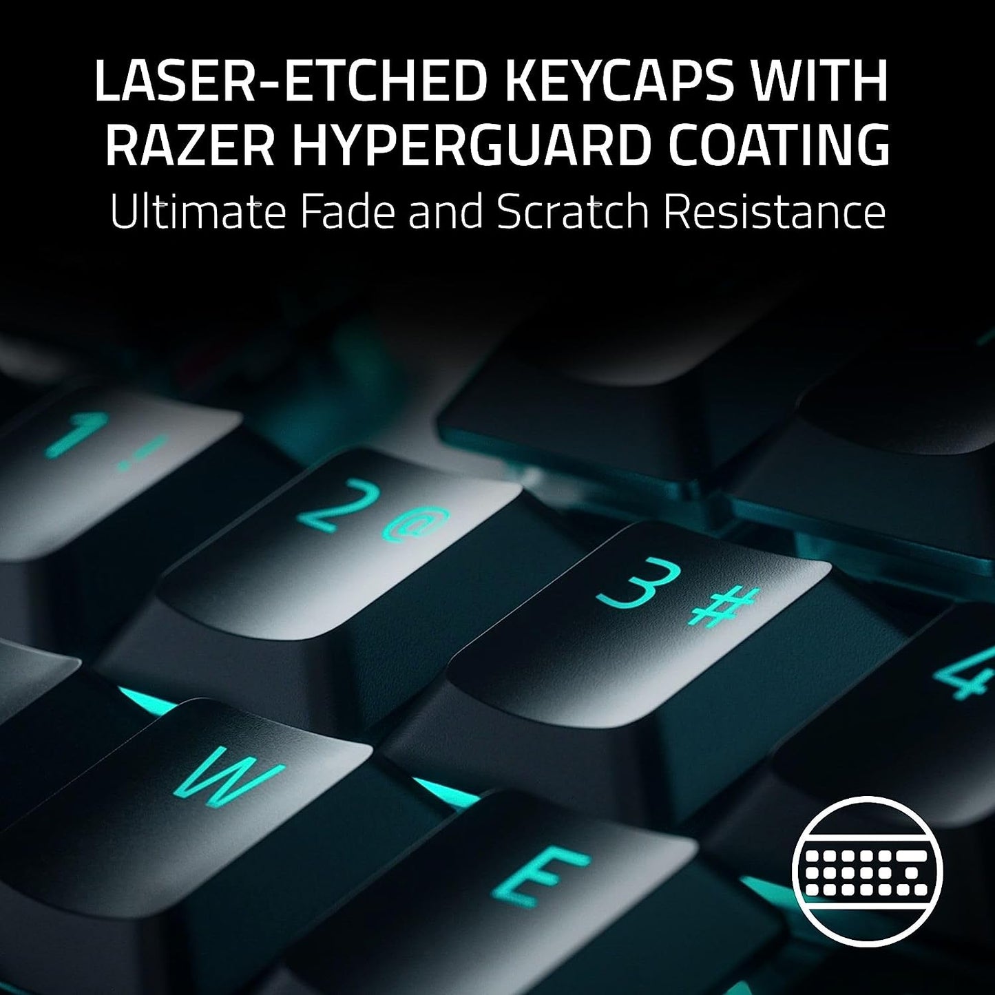 Deathstalker V2 Pro TKL Wireless Gaming Keyboard: Low Profile Optical Switches Linear Red - Hyperspeed Wireless & Bluetooth - Chroma RGB - up to 200 Hr Battery Snap Tap