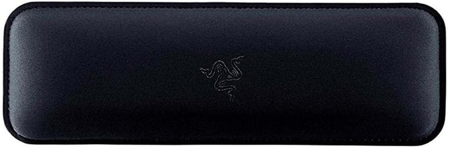 Ergonomic Wrist Rest for Gaming Mice: Anti-Slip Rubber Base - Angled Incline - Classic Black