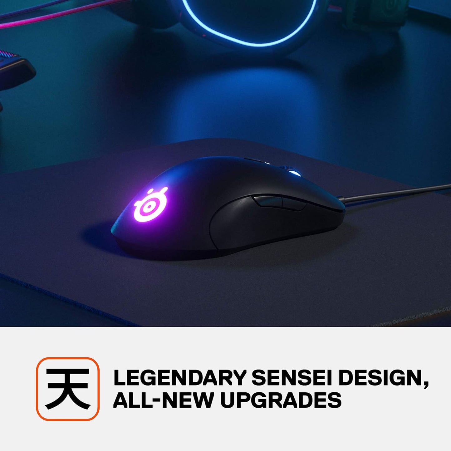Sensei Ten - Mouse - Optical - 8 Buttons - Wired - USB