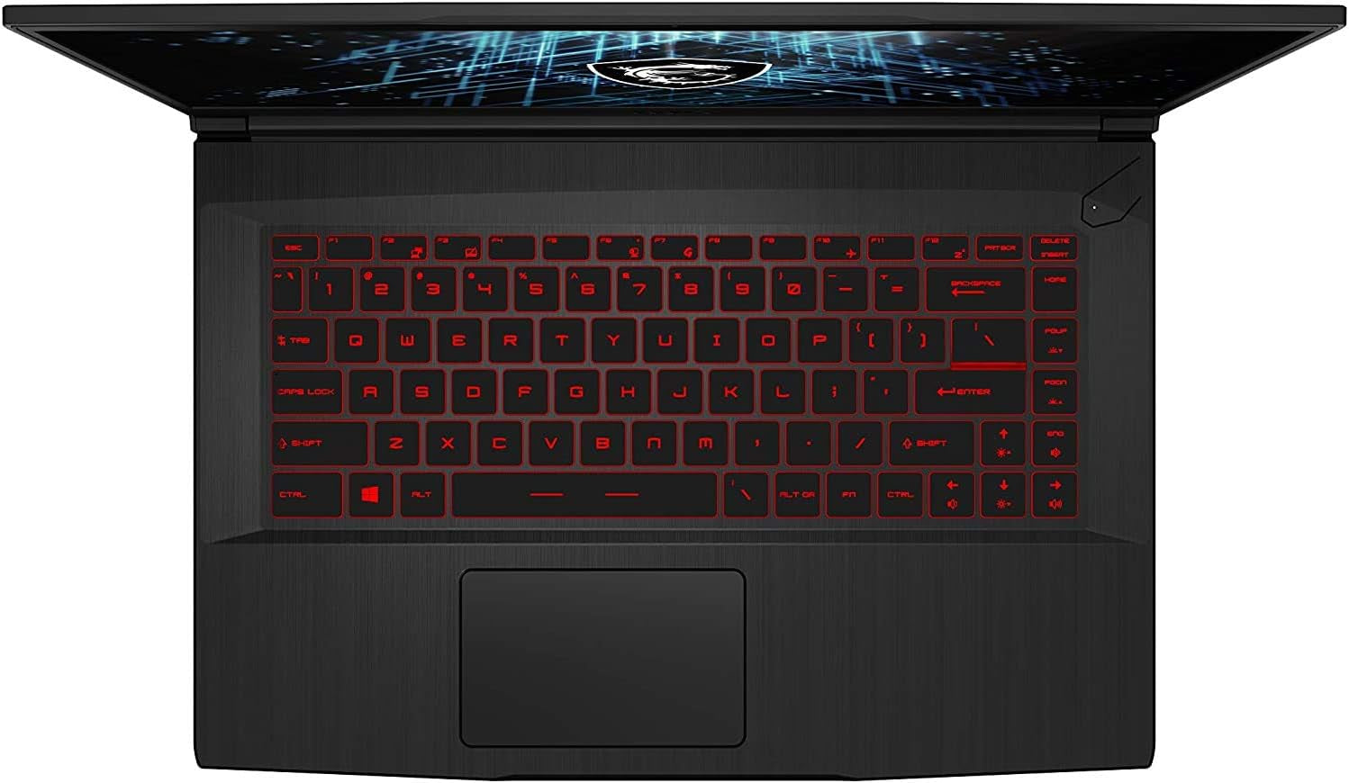 GF65 Thin Gaming Laptop 15.6" FHD IPS 144Hz Display 10Th Gen Intel Hexa-Core I7-10750H 16GB RAM 512GB SSD Geforce RTX 3060 6GB Backlit USB-C Nahimic Win10 Pro Black + HDMI Cable