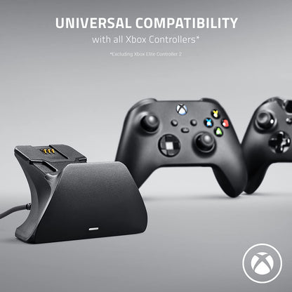 Universal Quick Charging Stand for Xbox Series X|S: Magnetic Secure Charging - Perfectly Matches 20Th Anniversary Xbox Wireless Controller - USB Powered (Controller Sold Separately)