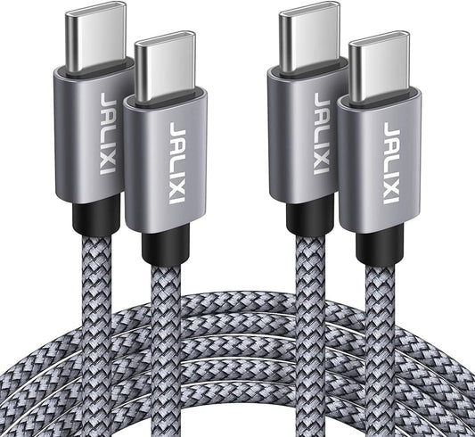 Long USB C to USB C Cable 10Ft, 60W/PD Fast Charging Type C Charger Cord for Macbook Pro/Air, Ipad 10Th Pro/Air, Iphone 15 Pro Max, Samsung S24 S23 Pixel 8 7