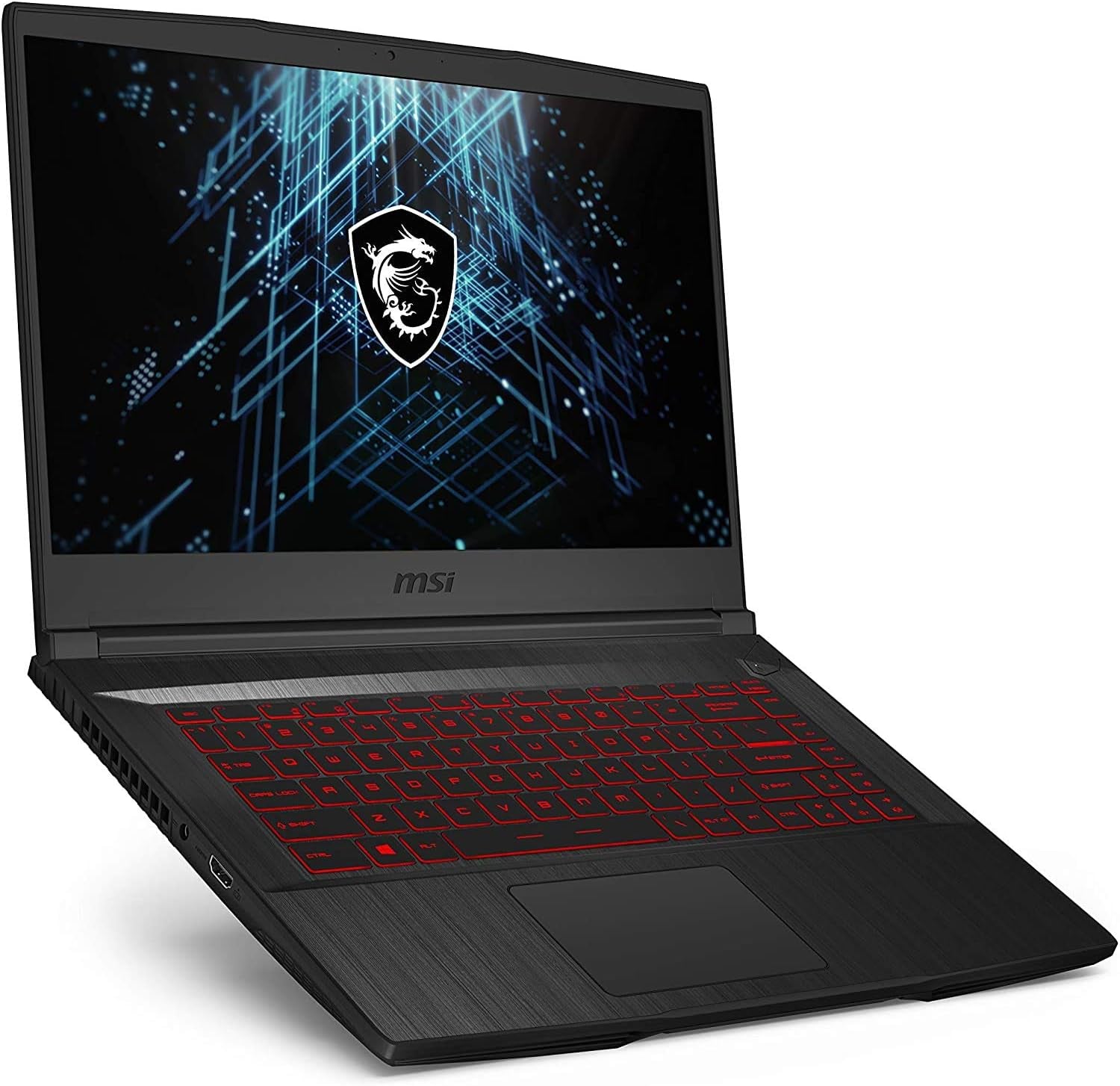 GF65 Thin Gaming Laptop 15.6" FHD IPS 144Hz Display 10Th Gen Intel Hexa-Core I7-10750H 16GB RAM 512GB SSD Geforce RTX 3060 6GB Backlit USB-C Nahimic Win10 Pro Black + HDMI Cable